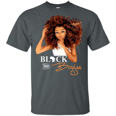 BigProStore Black And Boujee T-Shirt African Clothing For Pro Black Melanin Women G200 Gildan Ultra Cotton T-Shirt / Dark Heather / S T-shirt