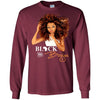 BigProStore Black And Boujee T-Shirt African Clothing For Pro Black Melanin Women G240 Gildan LS Ultra Cotton T-Shirt / Maroon / S T-shirt