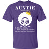 BigProStore Black Auntie Funny T-Shirt African American Apparel For Melanin Women G200 Gildan Ultra Cotton T-Shirt / Purple / S T-shirt
