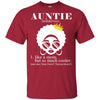 BigProStore Black Auntie Funny T-Shirt African American Apparel For Melanin Women G200 Gildan Ultra Cotton T-Shirt / Cardinal / S T-shirt