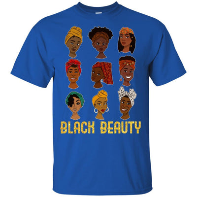BigProStore Black Beauty African Clothing T-Shirt For Melanin Women Afro Girl Tee G200 Gildan Ultra Cotton T-Shirt / Royal / S T-shirt