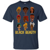 BigProStore Black Beauty African Clothing T-Shirt For Melanin Women Afro Girl Tee G200 Gildan Ultra Cotton T-Shirt / Navy / S T-shirt