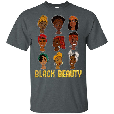 BigProStore Black Beauty African Clothing T-Shirt For Melanin Women Afro Girl Tee G200 Gildan Ultra Cotton T-Shirt / Dark Heather / S T-shirt