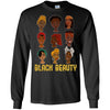 BigProStore Black Beauty African Clothing T-Shirt For Melanin Women Afro Girl Tee G240 Gildan LS Ultra Cotton T-Shirt / Black / S T-shirt