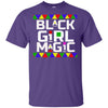 BigProStore Black Girl Magic T-Shirt Melanin Poppin Women African Clothing Design G200 Gildan Ultra Cotton T-Shirt / Purple / S T-shirt