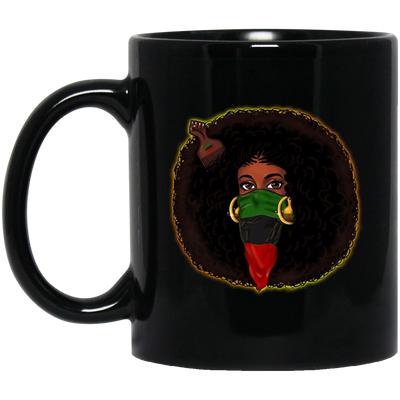 BigProStore Black Girl Rock Mug African American Coffee Cup For Pro Black People BM11OZ 11 oz. Black Mug / Black / One Size Coffee Mug