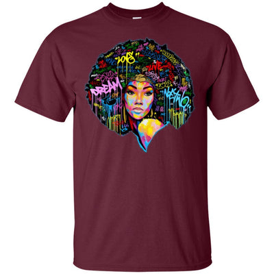 Black Girl Rock T-Shirt African Clothing For Melanin Pro Black People BigProStore