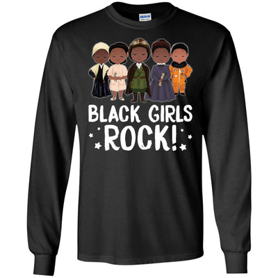 Black Girls Rock T-Shirt African Clothing For Pro Melanin Pride Women BigProStore