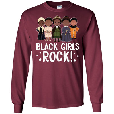 Black Girls Rock T-Shirt African Clothing For Pro Melanin Pride Women BigProStore