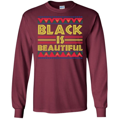 Black Is Beautiful T-Shirt Melanin Popping Women Afro Girl Clothing BigProStore