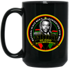 BigProStore Black Men's March Coffee Mug African American Cup For Pro Afro Pride BM15OZ 15 oz. Black Mug / Black / One Size Coffee Mug