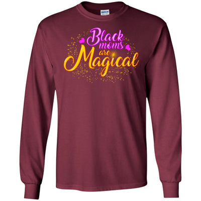 Black Moms Are Magical T-Shirt African American Clothing Melanin Women BigProStore
