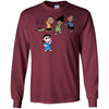 BigProStore Black People Pride African American T-Shirt For Pretty Melanin Kids G240 Gildan LS Ultra Cotton T-Shirt / Maroon / S T-shirt