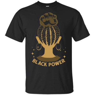 BigProStore Black Power T-Shirt African American Apparel For Melanin Poppin Women G200 Gildan Ultra Cotton T-Shirt / Black / S T-shirt
