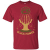 BigProStore Black Power T-Shirt African American Apparel For Melanin Poppin Women G200 Gildan Ultra Cotton T-Shirt / Cardinal / S T-shirt