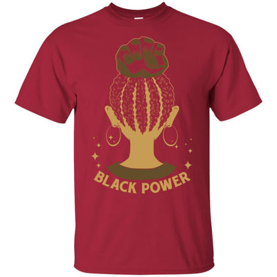 BigProStore Black Power T-Shirt African American Clothing For Melanin Poppin Women G200 Gildan Ultra Cotton T-Shirt / Cardinal / S T-shirt
