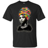 Black Queen Melanin Girl Rock African American T-Shirt For Afro Women BigProStore