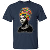 Black Queen Melanin Girl Rock African American T-Shirt For Afro Women BigProStore