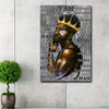 BigProStore African American Canvass And Prints Black Man I Am The King African Home Decor Canvas