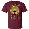 Blonde And Boujee African American T-Shirt Form Melanin Poppin Women BigProStore