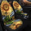 BigProStore Sunflower Car Seat Covers Bouquet Of Sunflower Car Seat Protector Universal Fit (Set of 2 Car Seat Covers Car Seat Cover