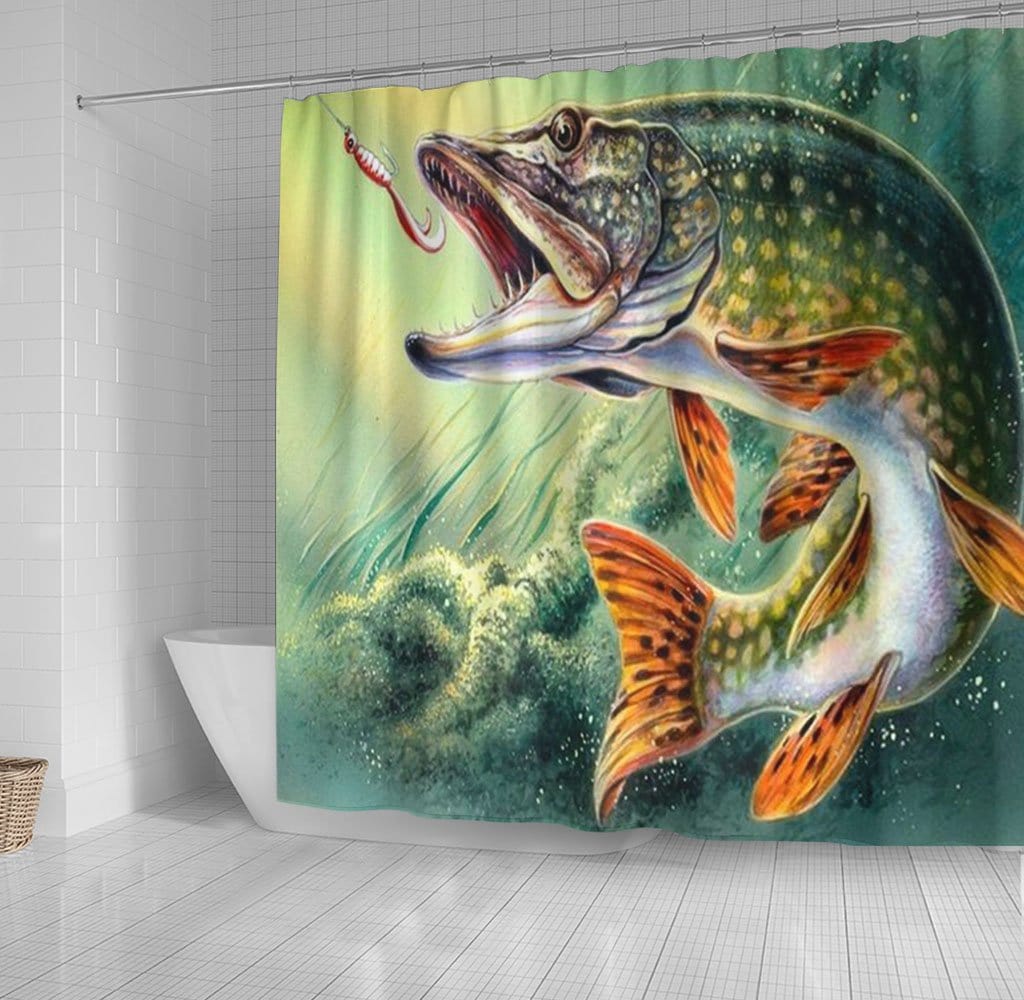 Big Fish Bathroom Curtains Bigpro