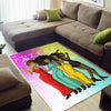 BigProStore Melanin Friends African Women Rug Gifts Small (26x60in | 91x152cm) Foldable Rug