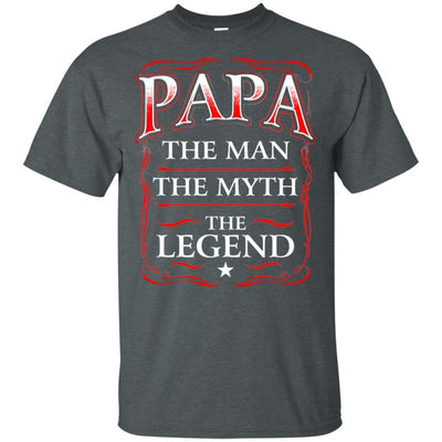 Dad Father's Day Gift Papa The Man The Myth The Legend Grandpa T-Shirt BigProStore