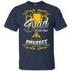 Dad Of The Year T-Shirt Awardee Nice Father Day Gift For Daddy Brother BigProStore