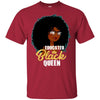 Educated Black Queen T-Shirt African American Apparel For Pro Black BigProStore