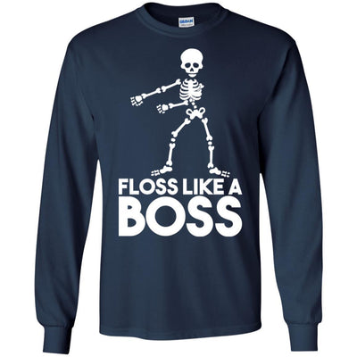 Floss Like A Boss T-Shirt African American Apparel For Melanin Kids BigProStore