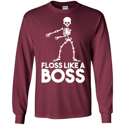 Floss Like A Boss T-Shirt African American Apparel For Melanin Kids BigProStore