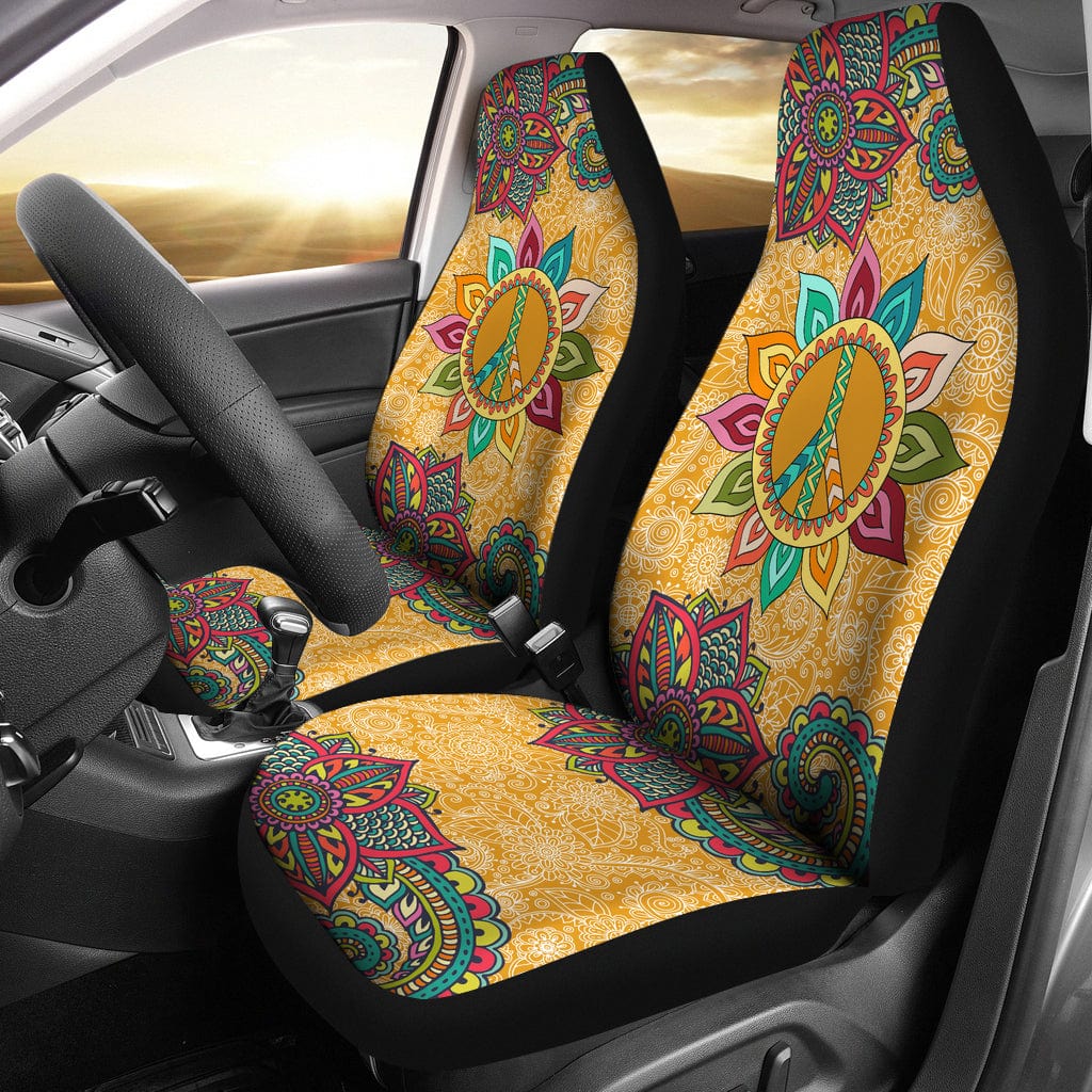 Boho Eye Car Seat Covers, Celestial Seat Cover for Car, Universal