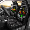 BigProStore Kosrae Polynesian Car Seat Covers BPSosrae Flag Reggae Color BPS18 Set Of 2 / Universal Fit / Reggae CAR SEAT COVERS