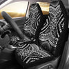 BigProStore Micronesia Car Seat Covers - Micronesian Pattern BPS09 Set Of 2 / Universal Fit / Black CAR SEAT COVERS