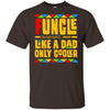 Funcle Like A Dad Only Cooler T-Shirt African American Apparel For Men BigProStore