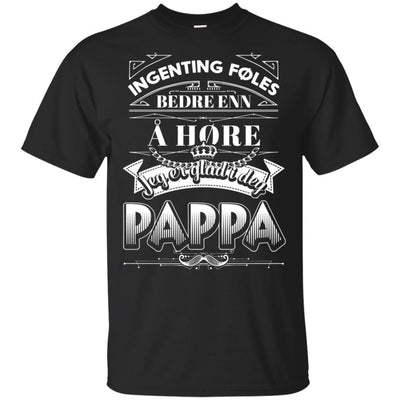 Funny Quote I Love My Papa T-Shirt Father's Day Gift Idea For Men Dad BigProStore