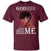 God Designed Created Blesses Heals Defends Forgives Loves Me T-Shirt BigProStore
