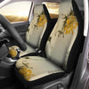BigProStore Sunflower Seat Covers Golden Rise And Shine Sunflower Cute Seat Covers Universal Fit (Set of 2 Car Seat Covers Car Seat Cover