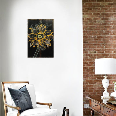 BigProStore Sunflower Canvas Art Golden Sunflowers Living Room Bedroom Bathroom Home Decoration Canvas / 12" x 18" Canvas