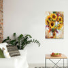 BigProStore Sunflower Canvas Happy Lovely Sunflower Wall Home Decor Canvas / 16" x 24" Canvas
