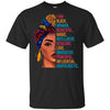 I Am Black Woman Beautiful Magic Intelligent Resilent Melanin T-Shirt BigProStore