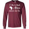 I Like To Think Africa Misses Me Too T-Shirt For Pro Black People Gift BigProStore