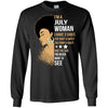 I'M July Woman Brithday T-Shirt For African American Pro Black Girl BigProStore