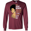 I'M June Woman Brithday T-Shirt For African American Pro Black Girl BigProStore