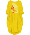 BigProStore African American Dresses Women I Love My Roots Afrocentric Design Shirt Long Sleeve Summer Dress Melanin Girl Black History Gift Ideas Yellow / S (4-6 US)(8 UK) Women Dress