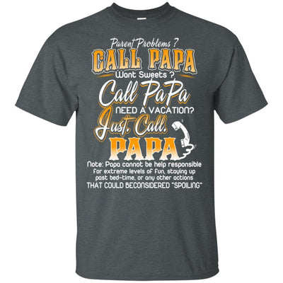 Just Call Papa T-Shirt Father's Day Unique Gift Idea For Grandpa Dad