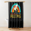 BigProStore Pelican Bathroom Shower Curtains Life Is Better With Polyester Shower Curtain Waterproof Bathroom Accessories 3 Sizes Pelican Shower Curtain / Small (165x180cm | 65x72in) Pelican Shower Curtain