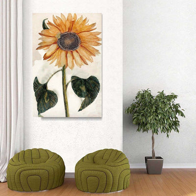 BigProStore Sunflower Fashion Canvas Living Sunflower South Print Art Canvas / 32" x 48" Canvas