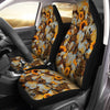 BigProStore Sunflower Seat Covers Lovely Sunflowers Best Car Seat Covers Universal Fit (Set of 2 Car Seat Covers Car Seat Cover